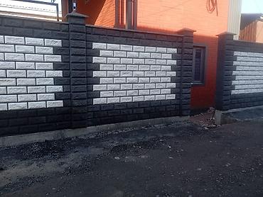 кладка коебуз: Услуги по строительству заборов из декоративного бетонного блока - — 2