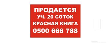 продажа дома на иссык куле: 20 соток, Для строительства, Красная книга