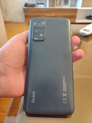 телефон fly ds103: Redmi Note 11, 64 GB, rəng - Boz