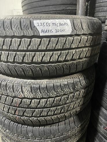 maksi: Шины 225 / 55 / R 17, Всесезонная, Б/у, Пара, Легковые, Maxxis — 1