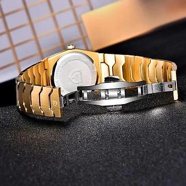 Ručni satovi: PAGANI DESIGN PD-YS020 - 37mm - Zlatna / Crna PAGANI DESIGN PD-YS020 — 7