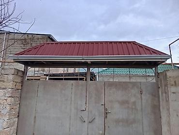 dəmir borular: TƏCiLi SATILIR!!!. Dəmir darvaza üstü.Təzə kimidir.Qırmızı — 2