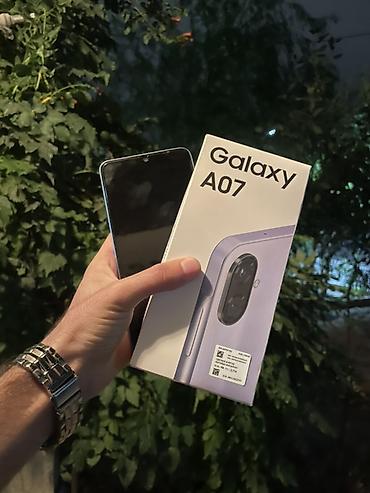 samsun a: Samsung Galaxy A07, rəng - Bənövşəyi — 4
