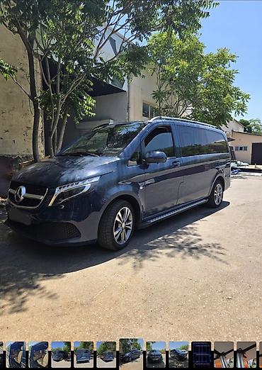 m50 n: Mercedes-Benz Vito mixto 111 CDI, mavi rəng, dizel miniven. Şəhər — 2