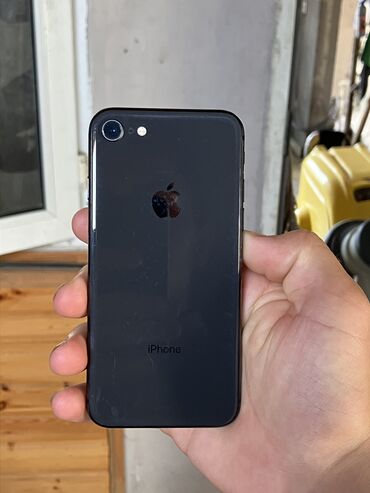 iphone başlıq: IPhone 8, 64 ГБ, Space Gray, Отпечаток пальца