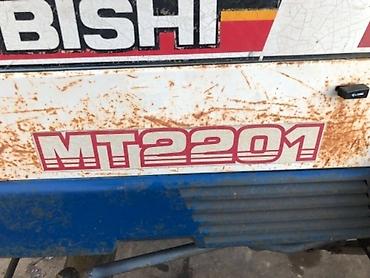 Мини-тракторы Mitsubishi: Продается Японский мини трактор Митцубисси МТ2201 с фрезой, 4х — 9