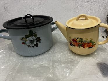 Kasalar: Kasalar, 6 ədədli dəst, rəng - Göy, Farfor, SSRİ — 33