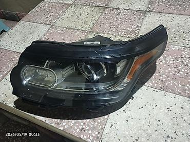 koməkci qoşqu: Sol, Yaxın və uzaq vuran işıqlar Land Rover, Analoq, İşlənmiş — 1