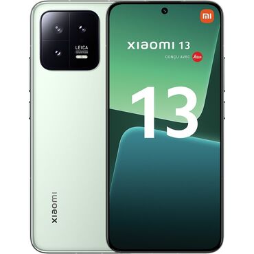 Xiaomi: Xiaomi, 13, Б/у, 256 ГБ, цвет - Зеленый, 2 SIM, eSIM
