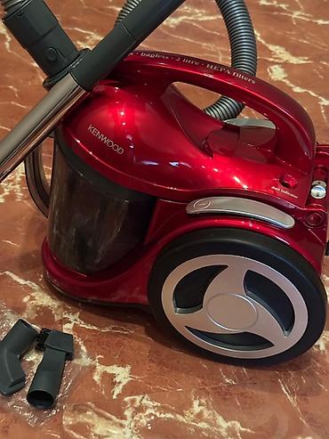 Elektronika: Kenwood tozsoran – güclü və praktik siklon tipli model - Güc: 1600 W — 1