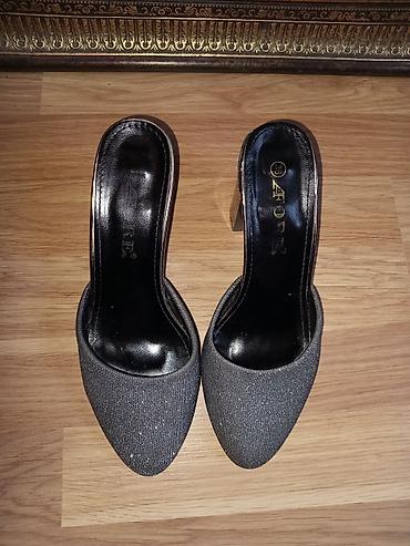 Qadın ayaqqabısı – parıltılı mavi-boz mules - Brend: 4Four (içlikdə lalafo.az -da Qadın ayaqqabısı – parıltılı mavi-boz mules - Brend: 4Four (içlikdə