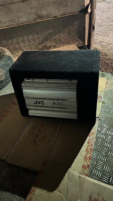котёл б у: Сабвуфер Pioneer в корпусе с фазоинвертором + усилитель JVC - — 2