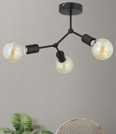 Xalçalar: Çılçıraq, 3 lampa, Metal