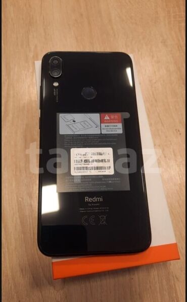 телефон флай нимбус 7: Xiaomi Redmi 7, 64 ГБ, цвет - Черный, 
 Отпечаток пальца, Face ID