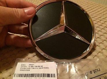 mercedes centralna rupa: ZADNJI ZNAK ZA MERCEDES SPRINTER | NOVO ! ORIGINALNI ZNAKOVI (za još — 2