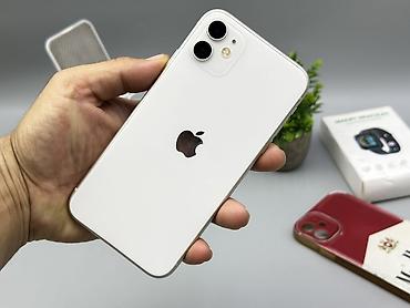 hoco e96a: IPhone 11, Б/у, 128 ГБ, Белый, Чехол, 67 % — 1