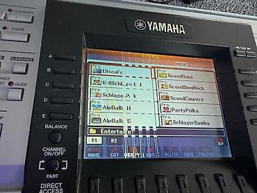 Синтезаторы: Синтезатор-аранжировщик Yamaha (серия PSR-3000) с цветным дисплеем и — 9