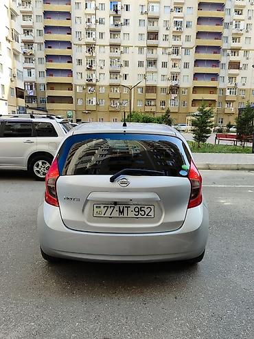 prado satisi: Nissan Note (gümüş rəng), 5 qapılı hatchback - Yanacaq: benzin - — 7