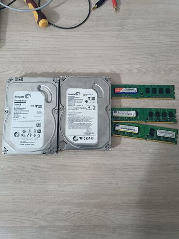 Жесткие диски, переносные винчестеры: Накопитель, Б/у, Seagate, HDD, 2 ТБ, 3.5", Для ПК