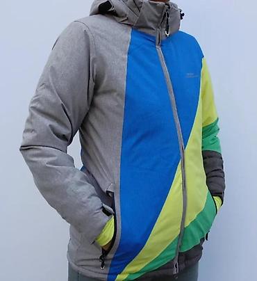 Zimske jakne: Ženska/zimska jakna sa kapuljačom – višebojna - Dizajn: geometrijski — 3