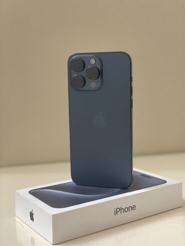 IPhone 15 Pro Max, 256 GB, Blue Titanium, Face ID