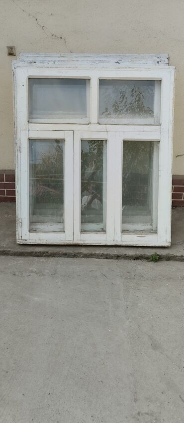 бокс для инструментов: Даяр жыгач терезеле, Терезе түрү: Стандарттык, 160 * 140, Колдонулган, Орнотуусуз