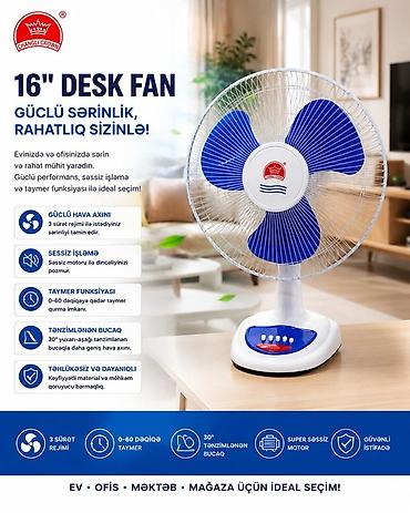 ventilyator su ile: Ventilyator Yeni, Masaüstü, Pərli, Kredit yoxdur, Pulsuz çatdırılma, Ödənişli çatdırılma, Rayonlara çatdırılma — 4