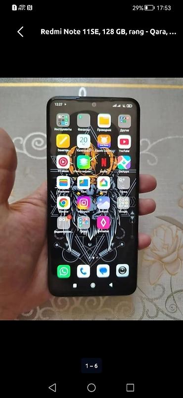 iki: Redmi Note 12, 128 GB, rəng - Qara, Sensor — 1
