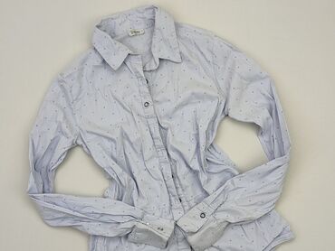 błękitna bluzki: Shirt, M (EU 38), condition - Good