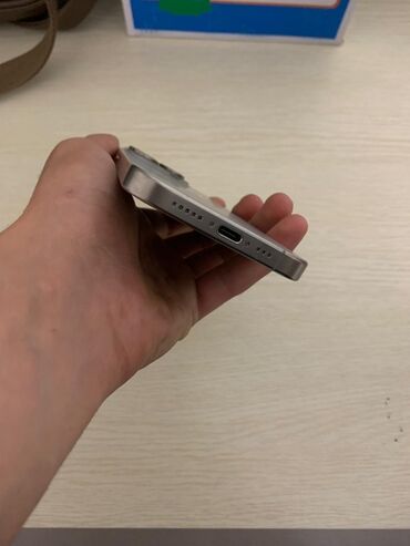 Apple iPhone: IPhone 15 Pro, 256 ГБ, Natural Titanium, Кабель, 89 % — 9