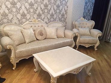 İşlənmiş, Divan, 2 kreslo