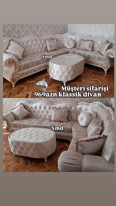 divanlarin temiri: Künc divan, Yeni — 1