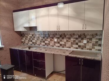 kreditle metbex mebelleri: Sifarişlə mətbəx dəsti, Özü çəkən petlələr, Mat laminat, Kredit var, Pulsuz çatdırılma