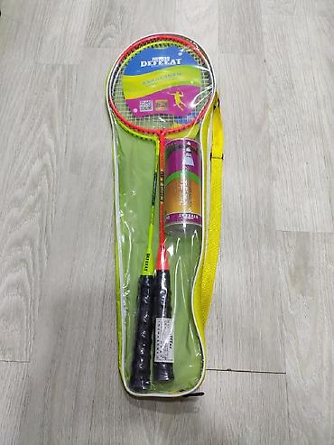 raket: Badminton raketkasi "Defeeat" +3 ədəd valan "Defeeat". Metrolara — 4