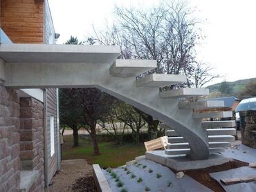 Бетонные лестницы: На бетонный лестнице киргизстанбуйинча не любое сложная проектная — 25