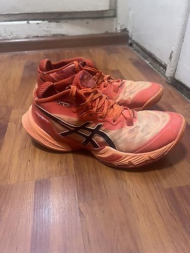 nike dunk: Мужские кроссовки, 41, 41.5, Asics, Б/у, цвет - Оранжевый — 2
