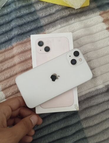 ucuz iphone 7: IPhone 13, 128 GB, Ağ, Zəmanət, Simsiz şarj, Face ID
