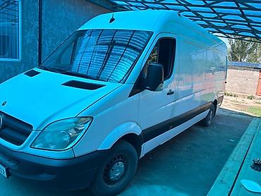 e53 amg: Mercedes-Benz Sprinter (длинная база, высокий кузов), белый фургон — 4