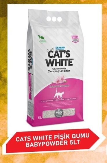 Kənd təsərüfatı heyvanları üçün digər mallar: Cats white - Pişik qumu 5 ltr Pudra Orginal məhsul. Türkiyə lalafo.az -da Kənd təsərüfatı heyvanları üçün digər mallar: Cats white - Pişik qumu 5 ltr Pudra Orginal məhsul. Türkiyə