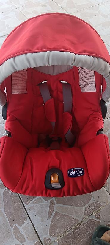 chicco elleta avtokreslosu: Chicco avtomobil beşik-kreslosu (infant car seat) - Rəng: qırmızı - — 3