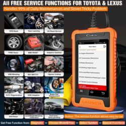 Alati za automobile: Novo - LAUNCH X431 Creader Elite Toyota Lexus OBD2 31+ Reset — 14