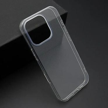 svila metraza: Futrola ULTRA TANKI PROTECT silikon za iPhone 16 Pro (6.3) providna — 1