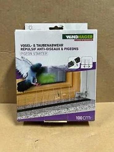 Oprema i sredstva za zaštitu: Windhager Vogel- & Taubenabwehr – Pigeon Starter set, 100 cm — 5