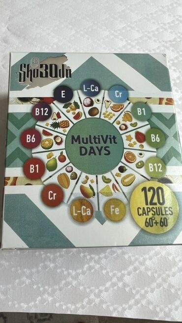витамины жанамен: MultiVit DAYS — комплекс витаминов и минералов в капсулах. - Формат