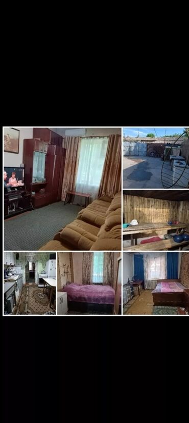 дом кара балта алексеевка: 59 м², 3 комнаты, Парковка, Сарай, Забор, огорожен
