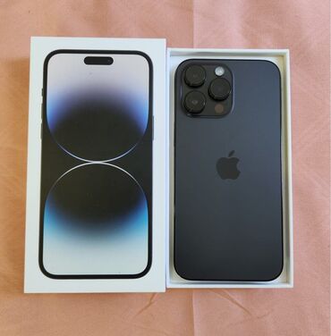 iphone 14 pro max qeydiyyat qiymeti 2023: IPhone 14 Pro, 256 GB, Matte Space Gray, Zəmanət, Face ID, Sənədlərlə