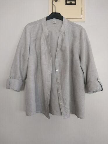 Рубашки и блузы: L (EU 40), цвет - Серый