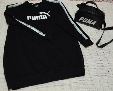 pantalone crne sa: Puma, S (EU 36), bоја - Crna