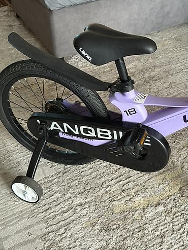 Балдар үчүн велосипеддер: Детский велосипед LANQBIKE 18" - Размер колес: 18 дюймов — оптимально — 2