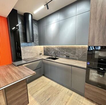 3 комнатная квартира асанбай: 4 комнаты, 131 м², Элитка, 6 этаж, Дизайнерский ремонт